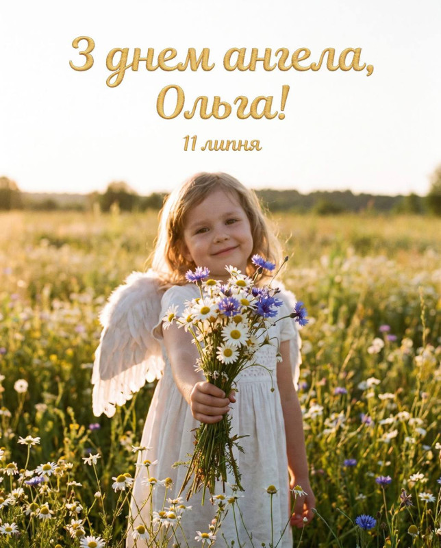 З днем ангела Ольги 11 липня – привітання