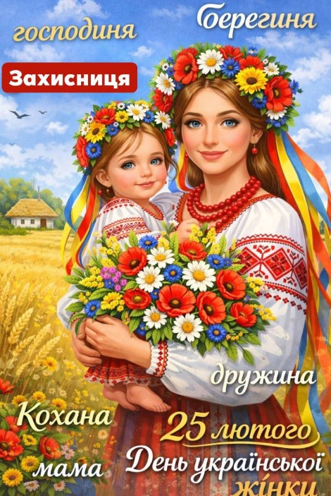 Дорогі українськи жінки, зі святом!