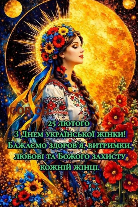 Вітаю з Днем української жінки, всіх неймовірних, ніжних, незламних і сильних!