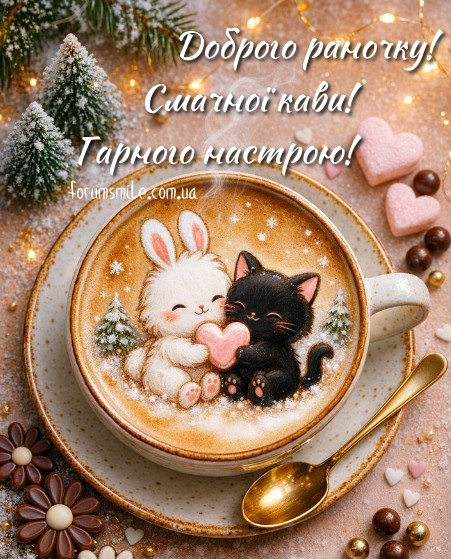 Нехай цей раночок буде зі смачною кавою і гарним настроєм!