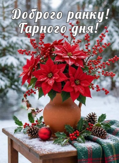 Мирного, світлого і радісного ранку!