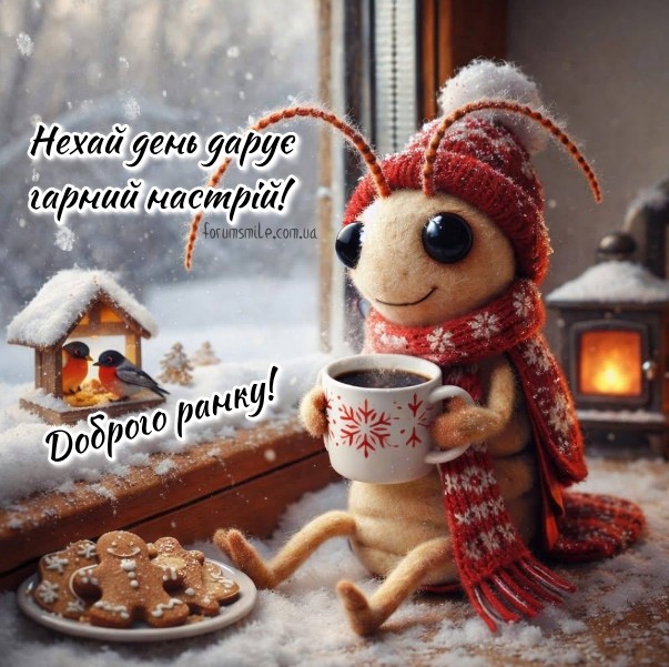 Нехай день приносить тепло, любов і гарний настрій! Доброго ранку!