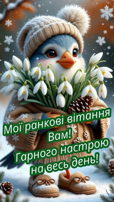 Доброго ранку! Чудового настрою і гарного та щасливого дня!