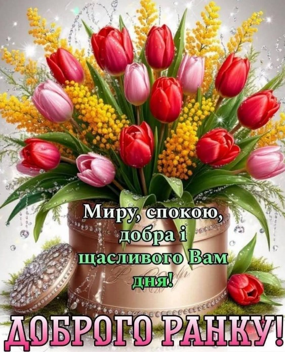 Доброго ранку! Мирного неба та гарного настрою!