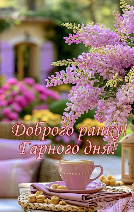 Доброго ранку та гарного дня