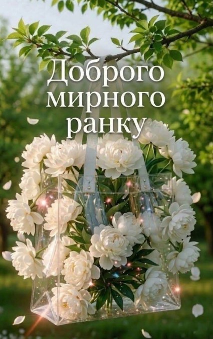 Доброго мирного ранку 
