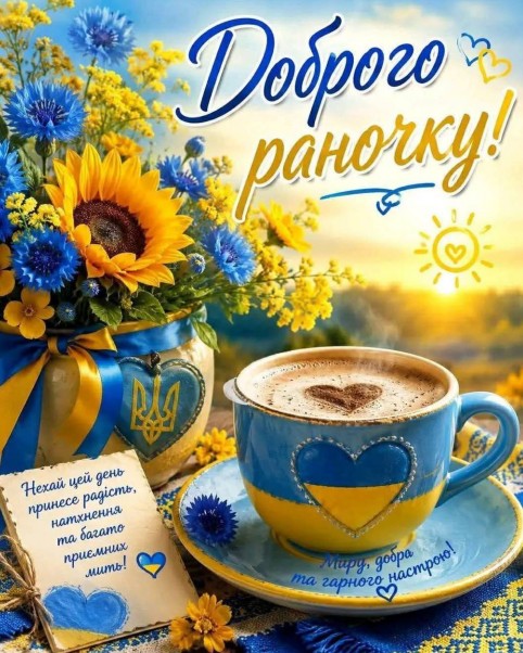 Листівка Доброго ранку