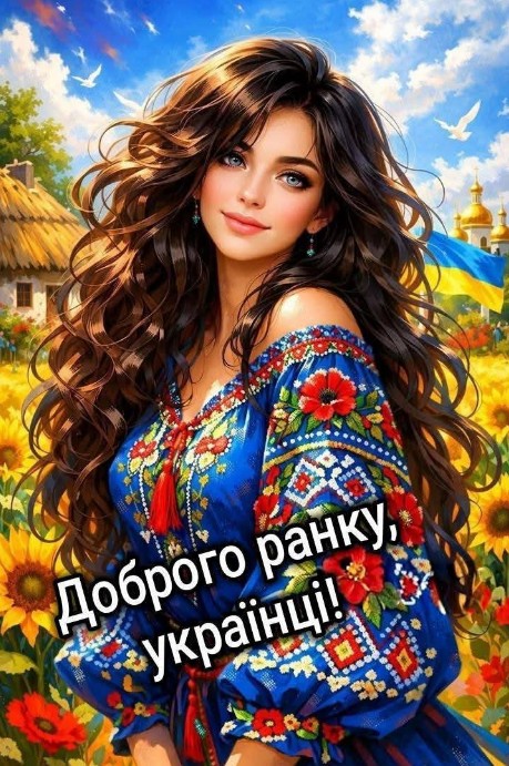 Доброго ранку українці!