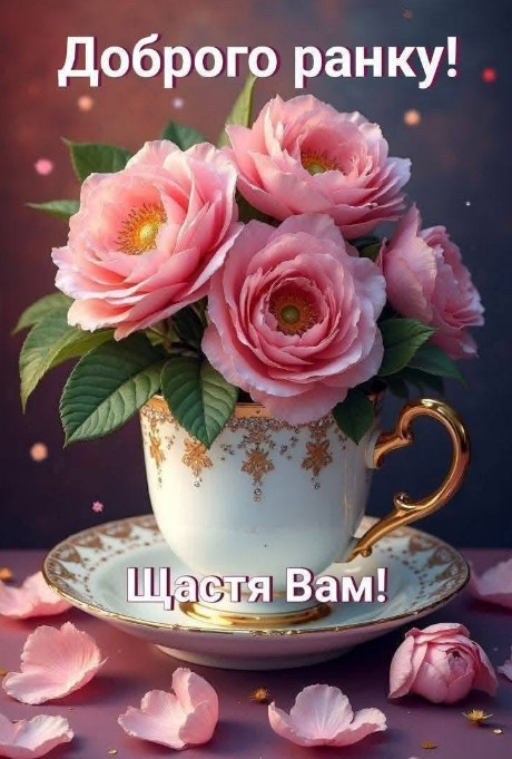 Доброго ранку! Щастя Вам!