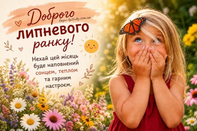 Доброго липневого ранку
