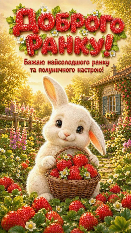 Доброго ранку, гарного дня!