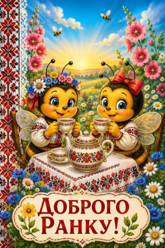 З добрим ранком.