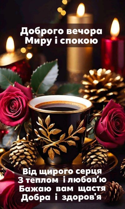 Боброго вечора! Миру і спокою!