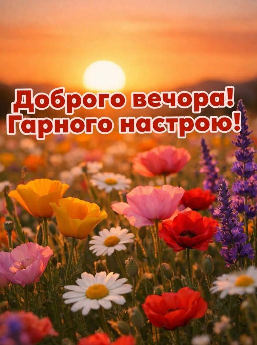 Доброго вечора та гарного настрою