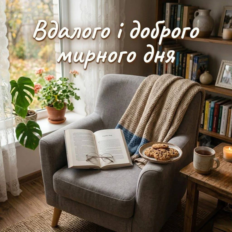 Листівка Вдалого і доброго мирного дня 