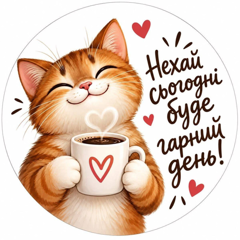 Нехай сьогодні буде гарний день