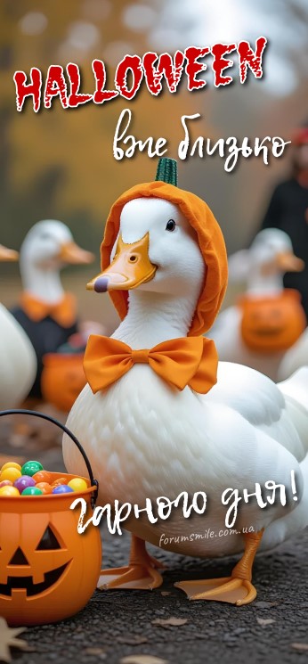 Хелловін вже близько! Гарного дня!