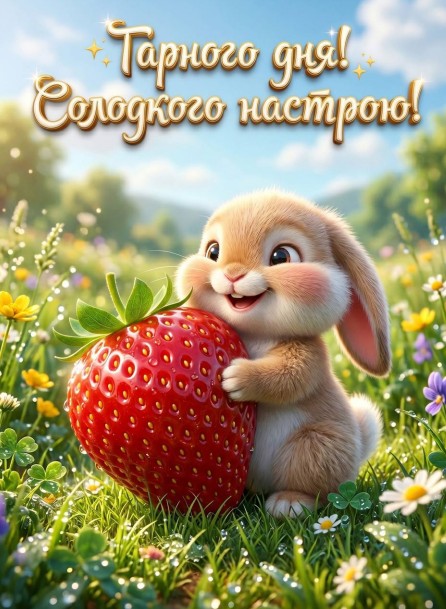 Листівка Гарного дня! Солодкого настрою