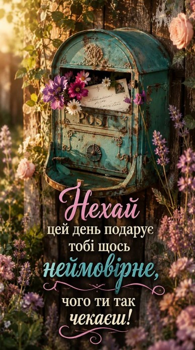 Листівка з побажанням, Нехай цей день подарує неймовірне