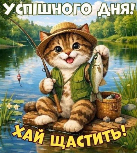 Успішного дня та Хай щастить 