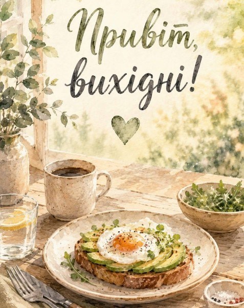 Привіт, вихідні!