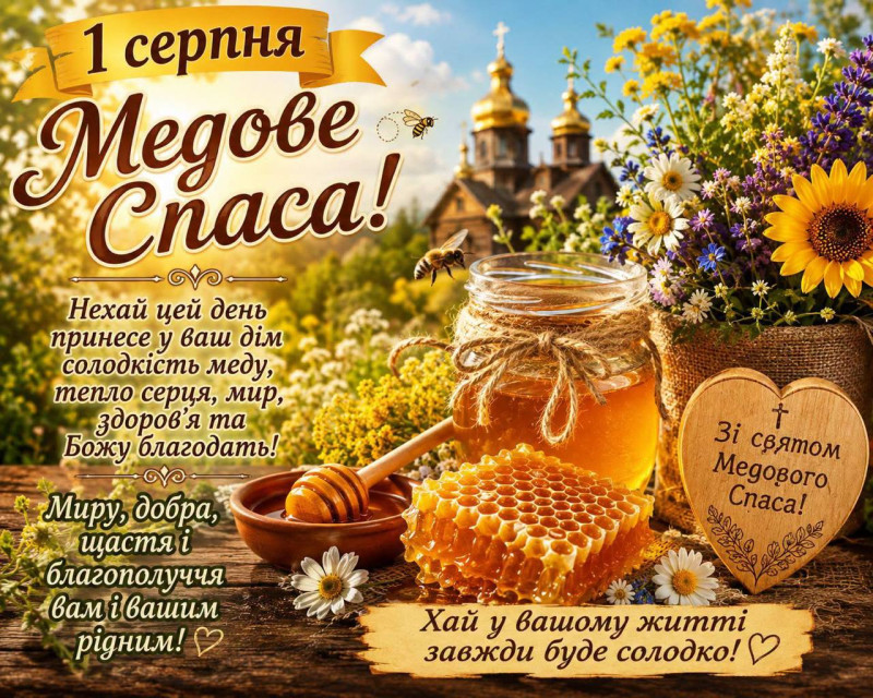 Побажанняз з Медовим Спасом
