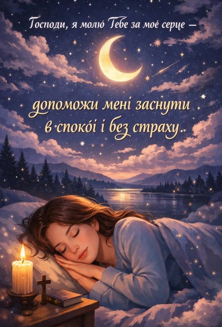 Нехай ця ніч буде під Божою охороною, тихої ночі!