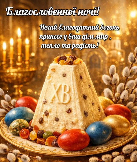 Мирної Великодньої ночі під Божим захистом