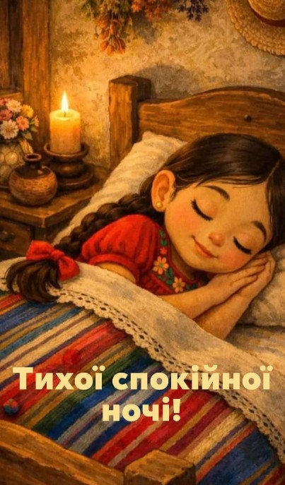 Листівка Тихої спокійної ночі