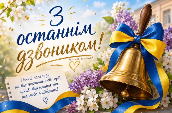 Останній дзвоник, вітаємо!