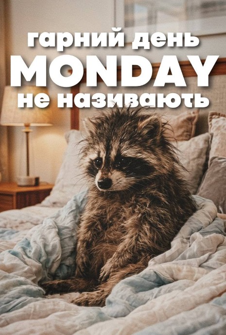 Гарний день MONDAY не називають 