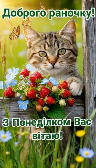 Доброго ранку з понеділком