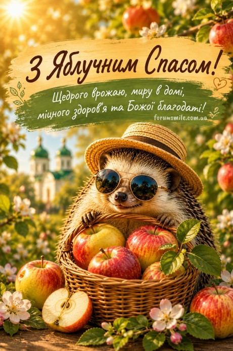 Милий їжачок у солом