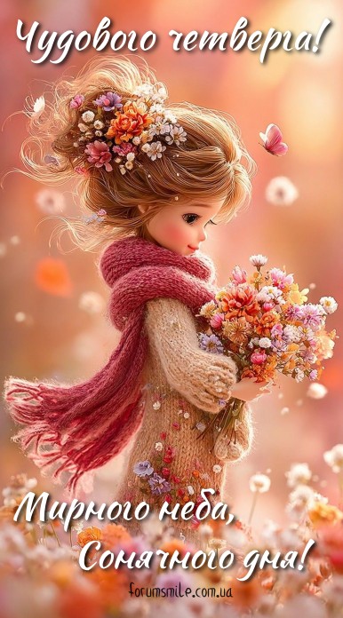 Мирного сонячного четверга!