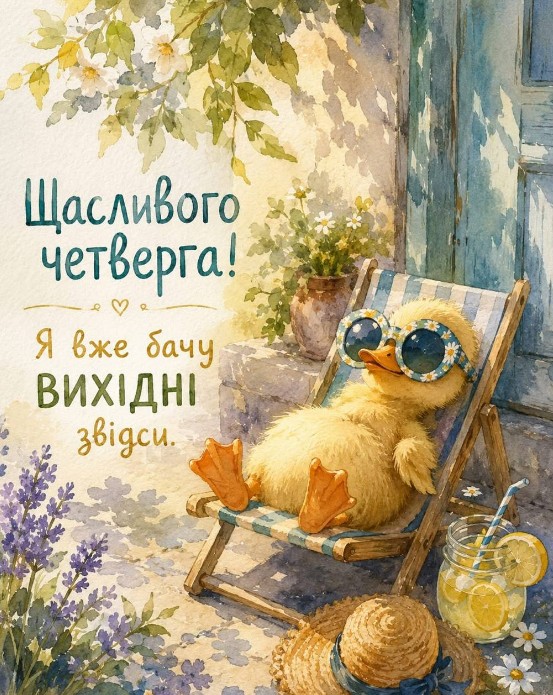 Щасливого четверга 