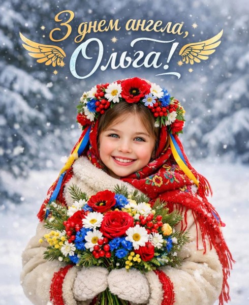 Ольго, з днем ангела!