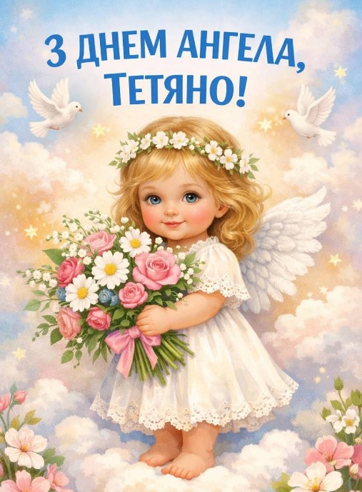 З днем ангела, Тетяно!