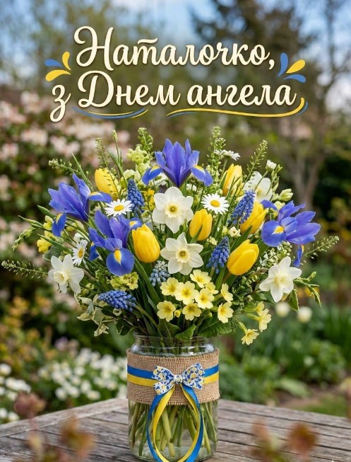 Наталочко, з днем ангела!