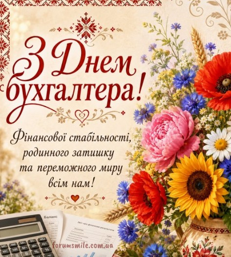 З Днем бухгалтера