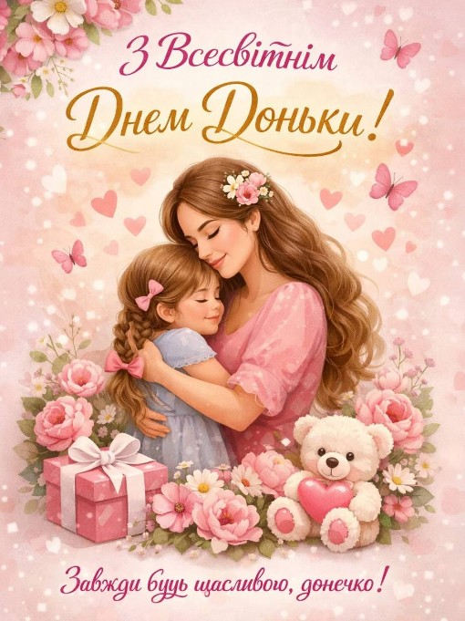 З Всесвітнім днем доньки - 12 січня