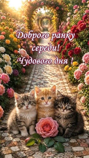 Доброго ранку середи