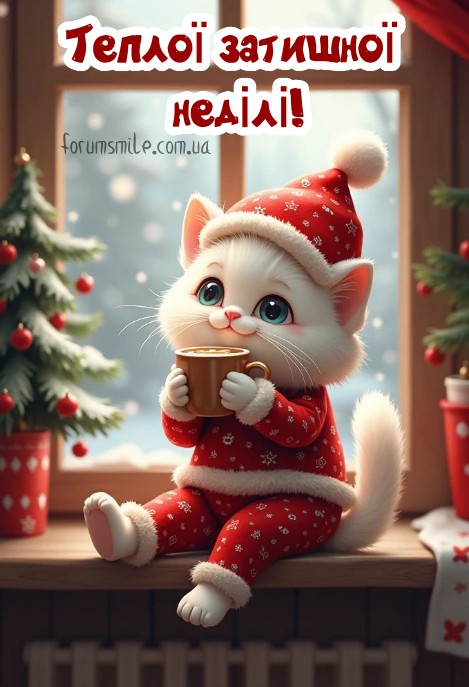 Зимової теплої неділі!